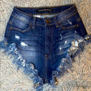 High waisted Booty Shorts